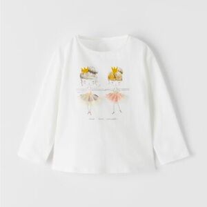 Zara Baby Tulle Ballerina T-Shirt